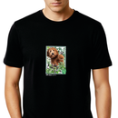 Camisa Personalizável Com Seu PET, Estilo Vintage, Camisa 100% Algodão e Estampa Em DTF