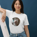 Camisa Personalizável Com Rosto do Pet, Estampa em DTF de Alta Qualidade