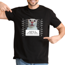 Camiseta Personalizável Com Foto do Gato, 100% Algodão e Com Estampa em DTF