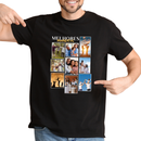 Camiseta 100% Algodão, Melhores Momentos, Personalizável Com as 9 Melhores Fotos