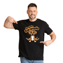 Camisa Personalizável do Vira Lata Caramelo - 100% Algodão com Estampa Dtf Premium