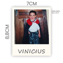 Camisa Com Foto Polaroid Personalizável, Tecido 100% Algodão