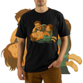 Camisa Personalizável no Estilo Ghibli Studio, 100% Algodão e Estampa Artística Exclusiva