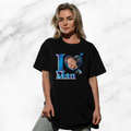 Camisa Personalizada com Foto, Presente Romântico, 100% Algodão, Estampa DTF