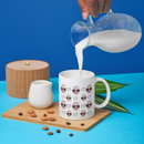 Caneca Personalizada com Foto do Bebê Repetida, Presente Criativo e Afetivo para Pais e Família