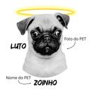 Camisa de Luto do Antigo PET, Personalizável Com a Imagem que Você Mandar, 100% Algodão