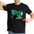 Camisa Vintage Personalizável Com Seu Pet Observando, Camisa Com Estampa em DTF