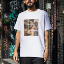 Camisa Vintage Personalizável de PET, Coloque as 7 Fotos Mais Engraçadas Dele