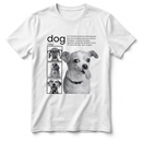 Camisa Personalizável Com Seu Pet 100% Algodão, Estilo Vintage, Retro e Aesthetic