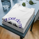 Camiseta Vintage Personalizável Com Seu PET, 100% Algodão e Estampa em DTF