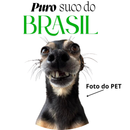 Camisa Personalizável Puro Suco, 100% Algodão Para Colocar Seu Pincher, Pitbull ou Até Viralata Caramelo