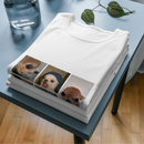 Camisa Vintage Personalizável de PET, Coloque as 7 Fotos Mais Engraçadas Dele