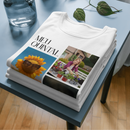 Camiseta Meu Quintal Minhas Plantas, Camisa 100% Algodão com Estampa DTF de Alta Qualidade