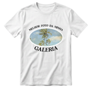Camiseta Vintage  Personalizável com Foto da Sua Galeria, 100% Algodão e Estampa em DTF