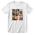 Camisa Vintage Personalizável de PET, Coloque as 7 Fotos Mais Engraçadas Dele