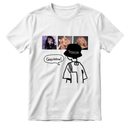 Camisa Personalizável com 3 Fotos, Estilo Criativo 100% Algodão e Estampa em DTF