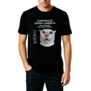 Camisa “Composição da camiseta” 100% Algodão Personalizável Com a Foto do Seu Gato, Cachorro ou Até Passarinho