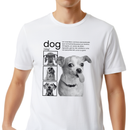 Camisa Personalizável Com Seu Pet 100% Algodão, Estilo Vintage, Retro e Aesthetic