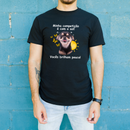 Camiseta 100% Algodão Personalizável Com Seu Pet ou Rosto