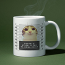 Caneca Engraçada Personalizável Para Seu Gato, Surtei e Atirei o Pau na Dona Chica