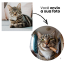 Camisa Personalizável Com Rosto do Pet, Estampa em DTF de Alta Qualidade