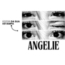 Camiseta Feminina Personalizável Com Seu Nome e 3 Fotos dos Olhos, 100% Algodão com Estampa DTF