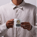 Caneca Engraçada Personalizável Para Seu Gato, Surtei e Atirei o Pau na Dona Chica