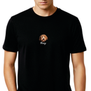 Camiseta Vintage Personalizada com Foto do Cachorro e Nome, Algodão 100% Estampa DTF Premium