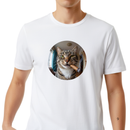 Camisa Personalizável Com Rosto do Pet, Estampa em DTF de Alta Qualidade