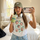 Camisa Personalizável com 4 Fotos do Seu Bebê, 100% Algodão e Estampa em DTF de Alta Qualidade