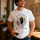 Camisa Personalizada Melhor Namorado 100% Algodão - Estampa DTF Presente Romântico