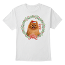 Camiseta Personalizada de Natal com Foto do Pet | 100% Algodão Premium e Estampa DTF | Presente Criativo Natalino